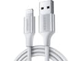 Miniatyrbilde 1 av 5: Ugreen USB Cable Lightning to USB Cable UGREEN 2.4A US199, 1.5m (Silver)