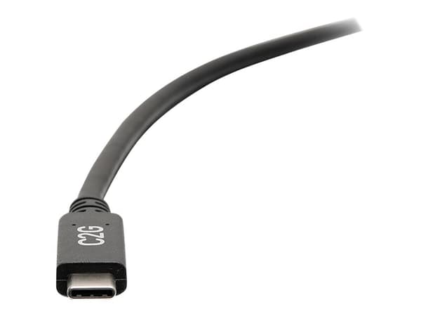 C2G 6in USB-C to USB-A SuperSpeed USB 5Gbps Cable M/M - USB-kabel - USB-type A (hann) til 24 pin USB-C (hann) - USB 3.2 Gen 1 - 30 V - 3 A - 15 cm -