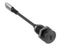Miniatyrbilde 1 av 3: VivoLink - USB-kabel - 24 pin USB-C (hann) til 24 pin USB-C (hunn) desk socket - USB 3.2 Gen 2 - 5 - 20 V - 5 A - 30 cm - 4K 30Hz støtte - svart