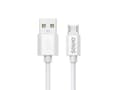 Pikkukuva 2 / 5: USB-kaapeli 3 m USB 2.0, USB A - Micro USB Valkoinen SAVIO CL-167