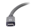 Miniatyrbild 3 av 5: C2G 0.9m (3ft) USB C Cable - USB 3.1 (3A) - M/M USB Type C Cable - Black - USB-kabel - 24 pin USB-C (hane) till 24 pin USB-C (hane) - USB 3.1 Gen 1 -