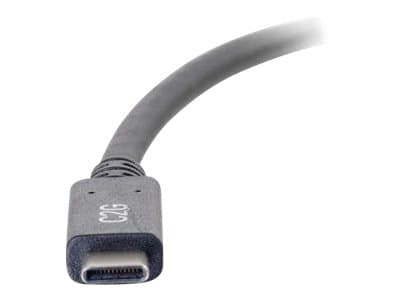 C2G 0.9m (3ft) USB C Cable - USB 3.1 (3A) - M/M USB Type C Cable - Black - USB-kabel - 24 pin USB-C (hane) till 24 pin USB-C (hane) - USB 3.1 Gen 1 -