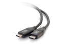 Pikkukuva 5 / 5: C2G 3m (10ft) USB C-kaapeli - USB 2.0 (5A) - M/M USB Type C-kaapeli - Musta - USB-kaapeli - USB-C (han) til USB-C (han) - USB 2.0 - 5 A - 3 m - lajit