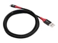 Pikkukuva 1 / 5: Microconnect MC-ALIGHTNING-SC, 1,5 m, Lightning, USB A, Uros, Uros, Musta