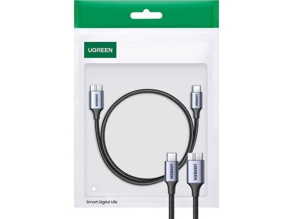Ugreen USB-C - microUSB-kabel 0,5 m Grå (15231)