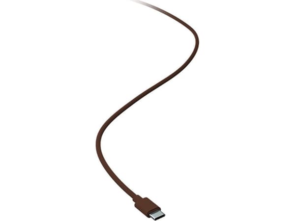 Xtrfy Cable, USB-C to USB-A, Standard, Braided, Retro Brown