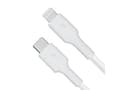 Miniatyrbilde 2 av 5: Green Cell PowerStream - Lightning-kabel - 24 pin USB-C hann til Lightning hann - 1 m - dobbeltisolert - MFI-sertifisert - hvit - USB Power Delivery