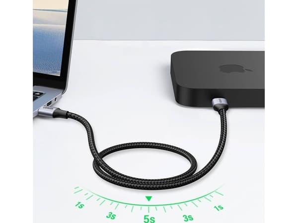 Ugreen USB-A - USB-A 2 m USB-kabel Svart (UGR1484)