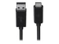 Miniatyrbilde 2 av 2: Belkin USB-C 3.1 til USB-A 3.1-kabel 1 m, svart