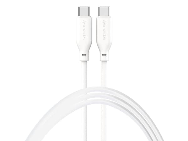 4smarts 468761, 1,5 m, USB C, USB C, USB 2.0, 480 Mbit/s, Valkoinen