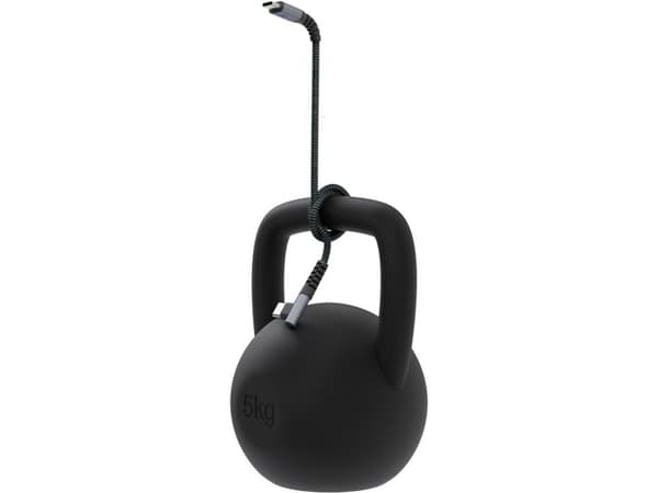 Goobay 64659, 1 m, USB C, USB C, USB 2.0, Svart, Grå