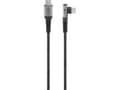 Miniatyrbild 1 av 5: Goobay 64660, 2 m, USB C, USB C, USB 2.0, Svart, Grå