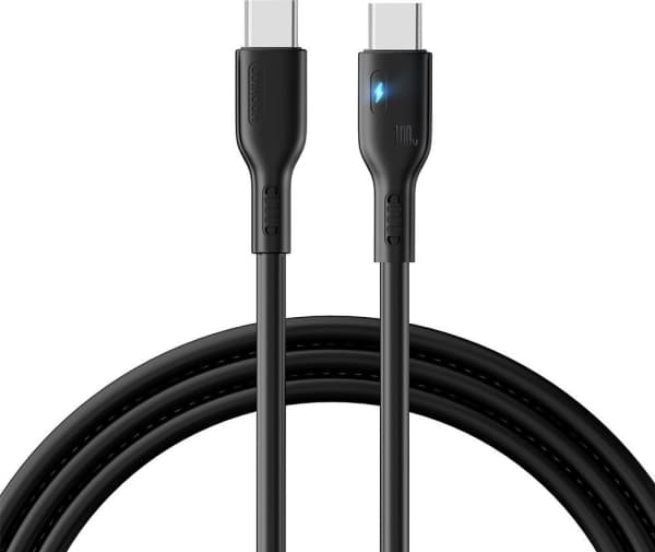 Joyroom USB-kabel USB C - USB C-kabel 100W 2m Joyroom S-CC100A13 - svart