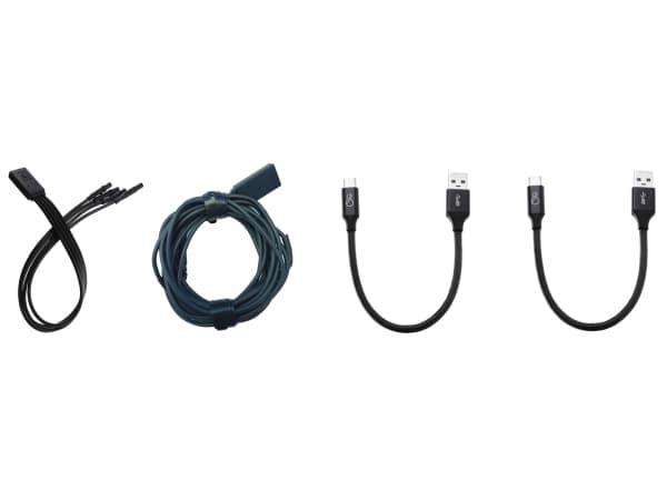 Ochno O-PC-DC-3, Kabeladapter, Sort, 2 m, USB A - USB C, Rett, Hankjønn