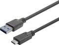 Miniatyrbild 3 av 3: VivoLink - USB-kabel - 24 pin USB-C (hane) till USB typ A (hane) - USB 3.2 Gen 1 - 0.9 A - 15 m - svart