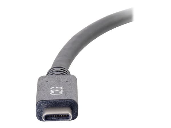 C2G 6ft USB C till USB A kabel - USB 3.2 - 5Gbps - M/M - USB-kabel - USB Typ A (han) till 24 pin USB-C (han) - USB 3.1 - 30 V - 3 A - 1,83 m - sort