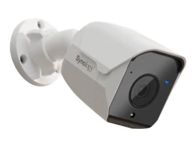 Synology BC500 - Nätverksövervakningskamera - kula - utomhusbruk, inomhusbruk - dammtät/vattentät - färg (Dag&Natt) - 5 MP - 2880 x 1620 - 720p, 1080 Svart, Vit