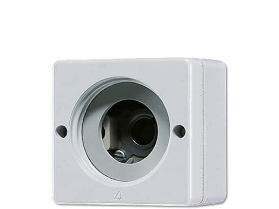 JUNG 637-14W, Vit, IP44, 1 styck