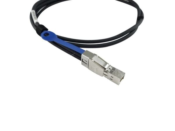 BlueOptics CBL-SFF8644-8088-10M, 1 m, 4x MiniSAS-HD (SFF-8644), 4x MiniSAS (SFF-8088), rak, rak, hane/kvinnlig