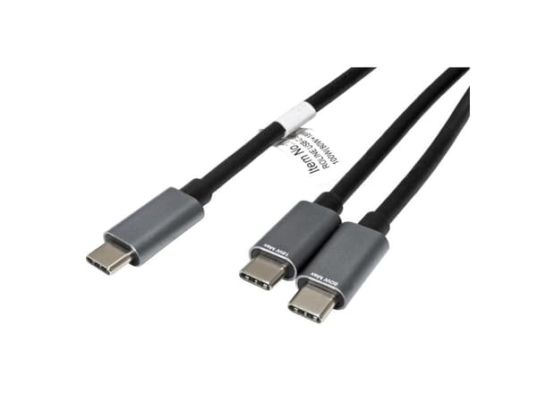ROLINE 11028308, 1,85 m, USB C, 2 x USB C, USB 2.0, Lajittelu