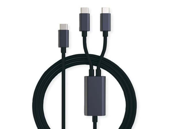 ROLINE 11028308, 1,85 m, USB C, 2 x USB C, USB 2.0, Lajittelu