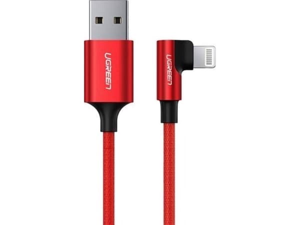 Kabel USB Ugreen USB-A - Lightning 1 m Czerwony (UGR1459)