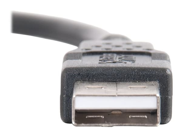 C2G 3.3ft USB Cable - USB A to USB A Cable - USB 2.0 - Black - M/M - USB-kabel - USB (hane) till USB (hane) - USB 2.0 - 1 m - svart