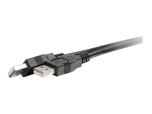 C2G 3.3ft USB Cable - USB A to USB A Cable - USB 2.0 - Black - M/M - USB-kabel - USB (hane) till USB (hane) - USB 2.0 - 1 m - svart