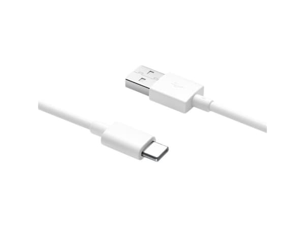 OPPO DL143, 1 m, USB A, USB C, Valkoinen