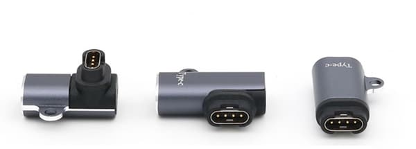 Laddningsadapter med USB-C till Garmin-klockor - Sida