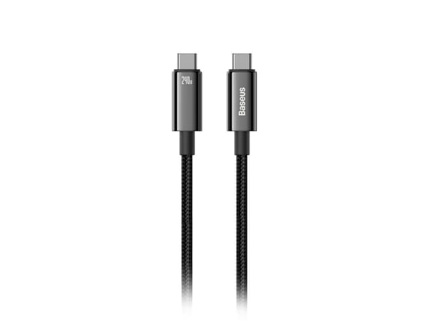 Baseus CAWJ040001, 1 m, USB A, USB C, USB 2.0, 0,48 Gbit/s, Svart
