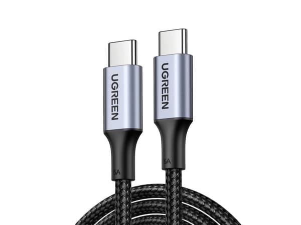 Type-C to Type-C Cable UGREEN US316, 100W, 3m (Black)