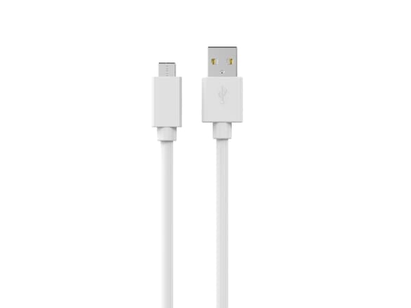 Sinox USB C til USB A kabel. 2m. Hvid