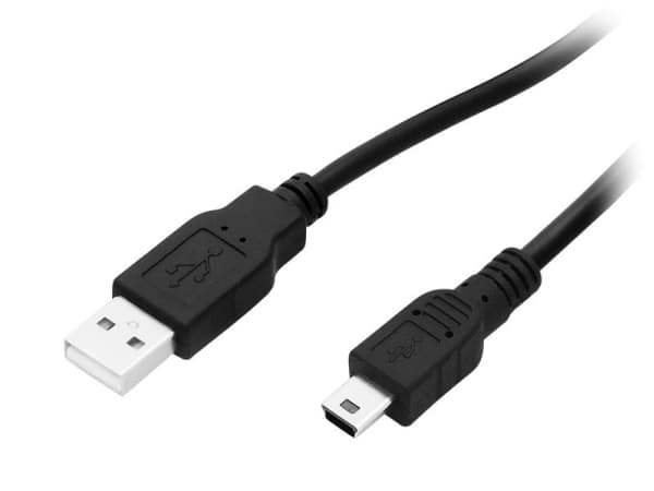 USB-kabel Blow USB-A - 1 m Svart (66-082#)