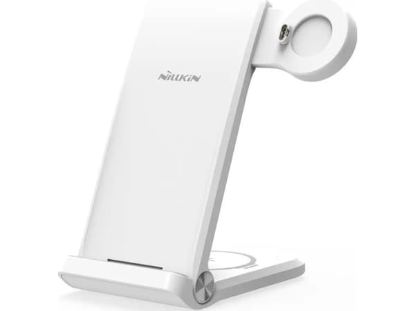 Nillkin PowerTrio 3in1 langaton laturi Garmin Watchille Valkoinen