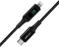 Miniatyrbilde 4 av 5: USB-kabel Acefast C6-01 MFi PD30W USB-C til Lightning 1,2 m svart (C6-01-C-L svart)