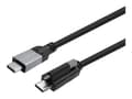 Miniatyrbild 1 av 3: VivoLink - USB-kabel - 24 pin USB-C (hane) skruvbar till 24 pin USB-C (hane) - USB 3.2 Gen 2 / DisplayPort 1.4 - 5 - 20 V - 5 A - 5 m - up to 20 Gbps