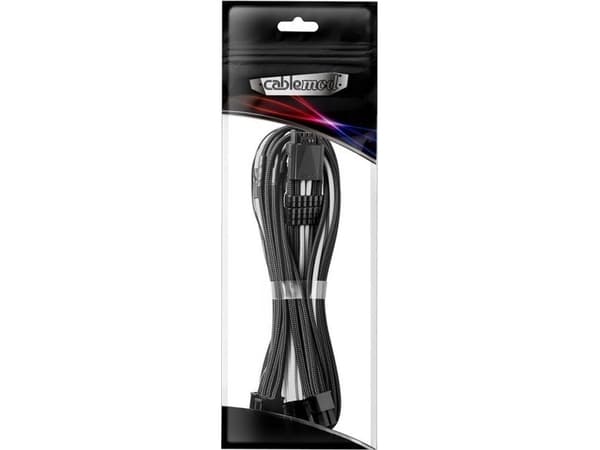 CableMod RT Pro ModMesh 12VHPWR-3x PCI-e kaapeli ASUS/Seasonic/Phanteks - 60cm, musta/valkoinen