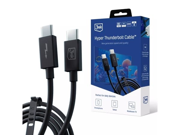 3MK Hyper Thunderbolt 3 Cable, 1 styck