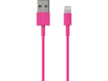 Miniatyrbild 3 av 3: Sinox Lightning kabel. 1m. Pink