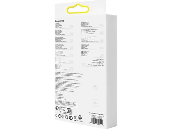 USB-kaapeli Baseus USB-A - USB-C 1 m vaaleanpunainen (CATS010504)