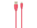 Miniatyrbilde 1 av 4: Sinox PRO Lightning kabel m/original Apple™ chip. 1m. Pink