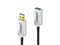 Miniatyrbild 2 av 2: FiberX FX-I650-010, 10 m, USB A, USB A, USB 3.2 Gen 1 (3.1 Gen 1), 10 Gbit/s, Svart, Silver