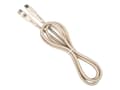 Miniatyrbilde 3 av 3: Tellur Žalias Data Cable Type-C to Type-C 3A PD60W 1m nylon cream