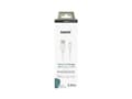 Miniatyrbild 4 av 4: Sinox SXI02503MFI, 3 m, Lightning, USB A, Hankontakt, Hankontakt, Vit