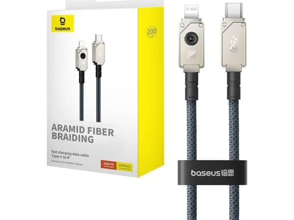 Baseus USB C - IP 20A pikalatauskaapeli, 2m (tummansininen)