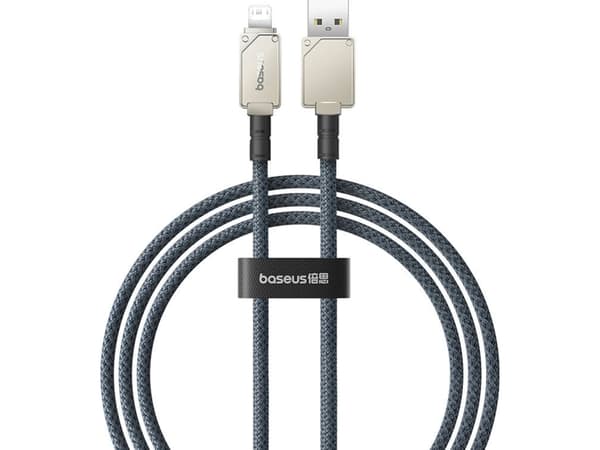 Kabel USB Baseus USB-A - Lightning 1 m Biały (P10355802221-00)