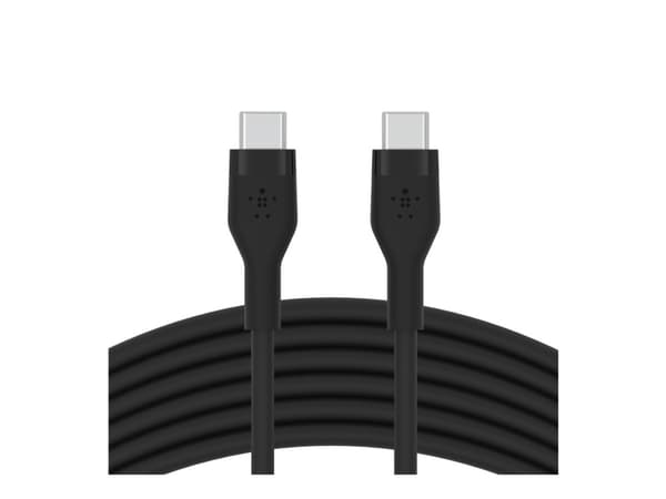 Belkin CAB009BT1MBW2PK, 1 m, USB C, USB C, svart, hvit
