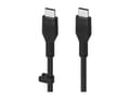 Miniatyrbilde 2 av 5: Belkin CAB009BT1MBW2PK, 1 m, USB C, USB C, svart, hvit