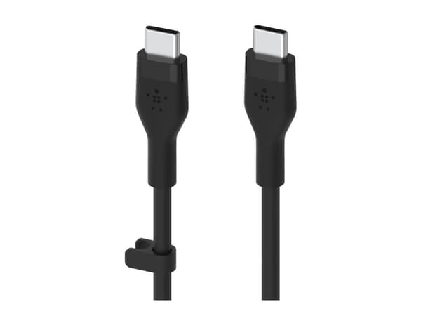 Belkin CAB009BT1MBW2PK, 1 m, USB C, USB C, svart, hvit